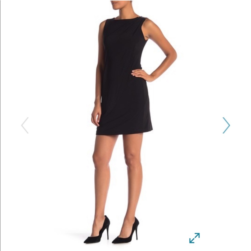 Donna Ricco
Front Drape Accent Shift Dress